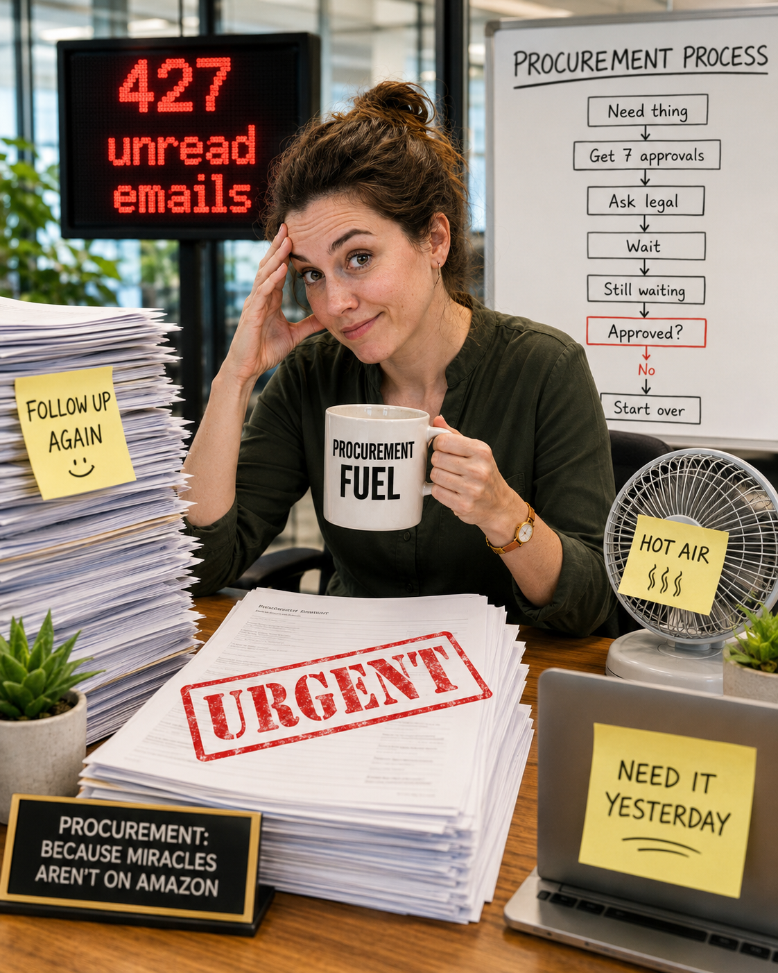 Sivra, your procurement employee